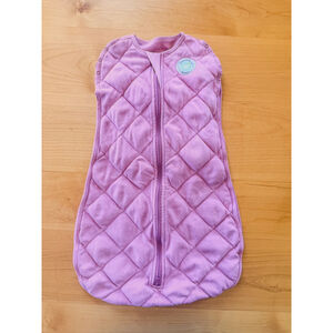 Dreamland Baby Weighted Dream Sleep Swaddle 0-6 Months S Dusty Rose Pink Girl